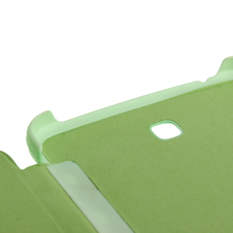 3-folding Leather Case with Holder for Galaxy Tab 3 (7.0) / P3200 / P3210,