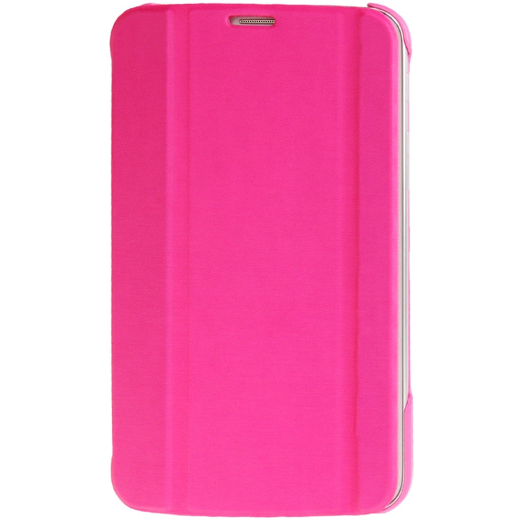 3-folding Leather Case with Holder for Galaxy Tab 3 (7.0) / P3200 / P3210,
