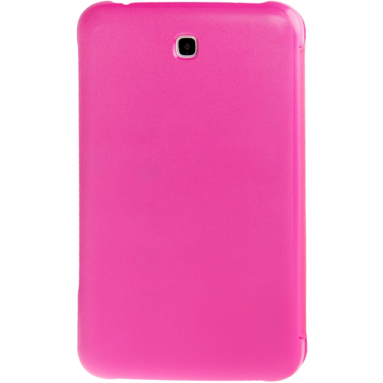 3-folding Leather Case with Holder for Galaxy Tab 3 (7.0) / P3200 / P3210,
