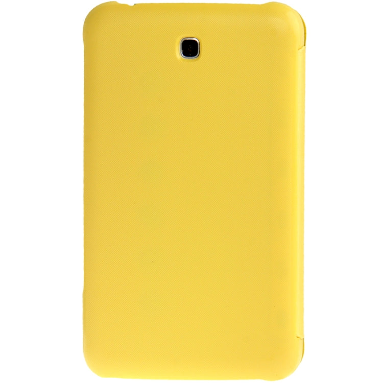 3-folding Leather Case with Holder for Galaxy Tab 3 (7.0) / P3200 / P3210,