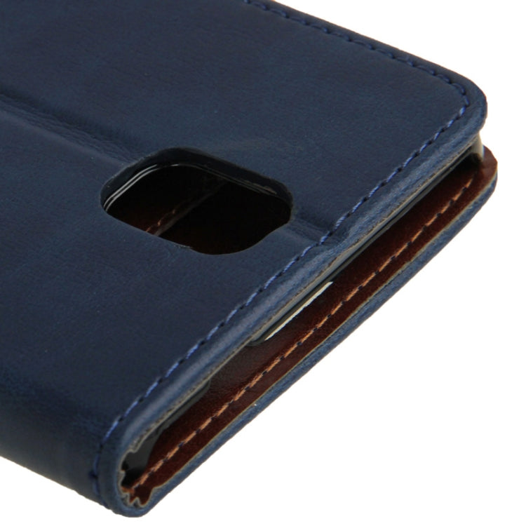 Crazy Horse Texture Leather Case with Credit Card Slots & Holder for Galaxy Note III