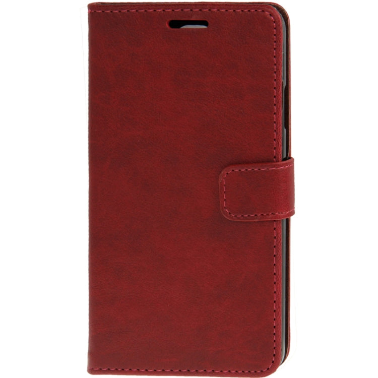 Crazy Horse Texture Leather Case with Credit Card Slots & Holder for Galaxy Note III
