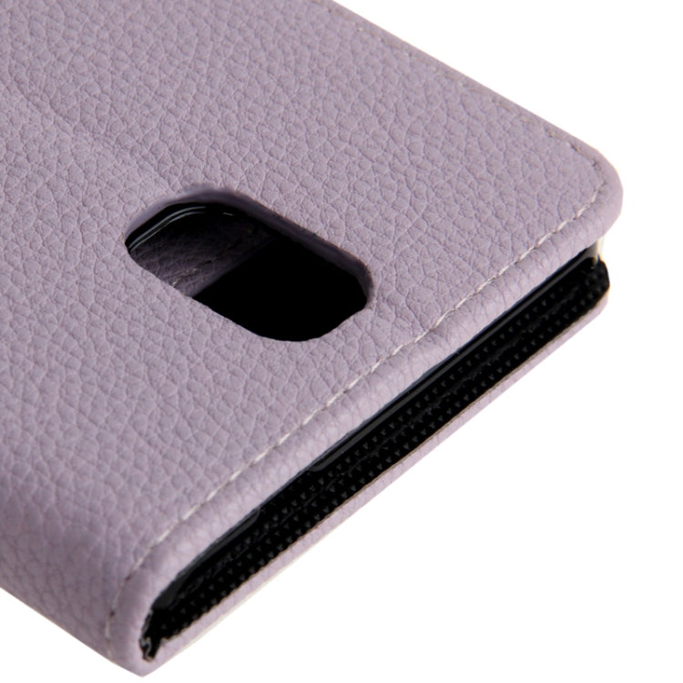Litchi Texture Leather Case with Credit Card Slots & Holder for Galaxy Note III