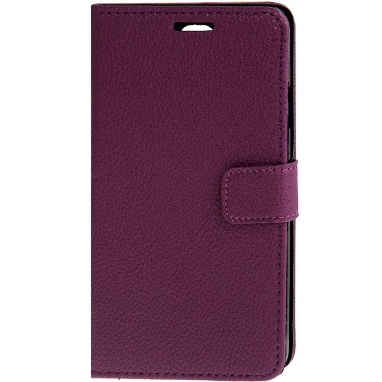 Litchi Texture Leather Case with Credit Card Slots & Holder for Galaxy Note III