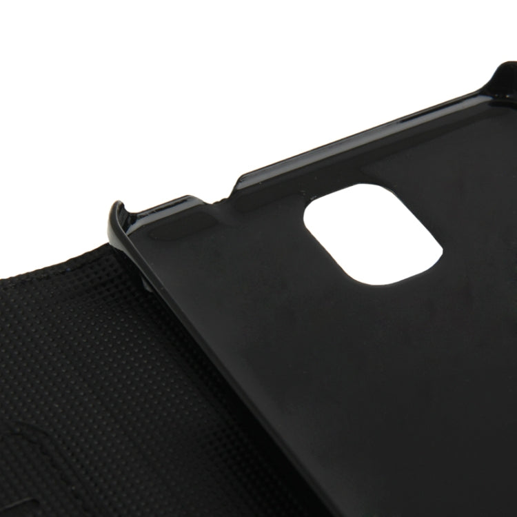 Litchi Texture Leather Case with Credit Card Slots & Holder for Galaxy Note III