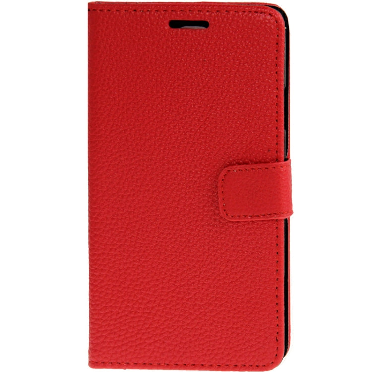 Litchi Texture Leather Case with Credit Card Slots & Holder for Galaxy Note III