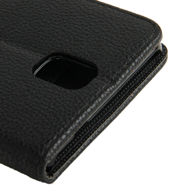 Litchi Texture Leather Case with Credit Card Slots & Holder for Galaxy Note III