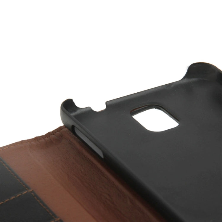 Litchi Texture Leather Case with Credit Card Slots & Holder for Galaxy Note III  / N9000
