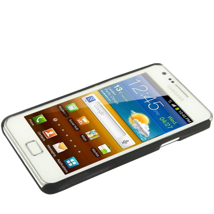 Anti-scratch Plastic Case with 360 Degree Rotation Angle Adjustment Viewing Holder for Galaxy S II / i9100
