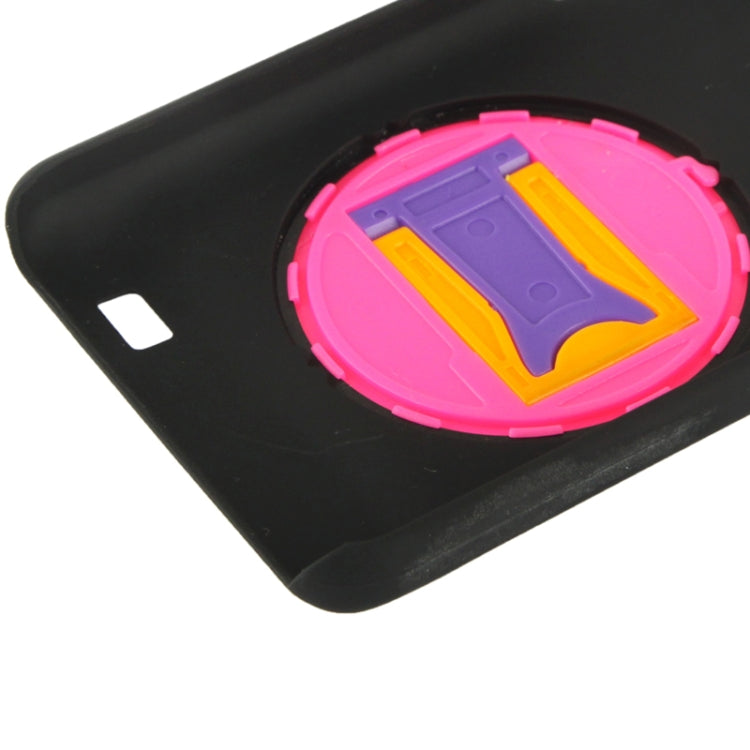 Anti-scratch Plastic Case with 360 Degree Rotation Angle Adjustment Viewing Holder for Galaxy S II / i9100