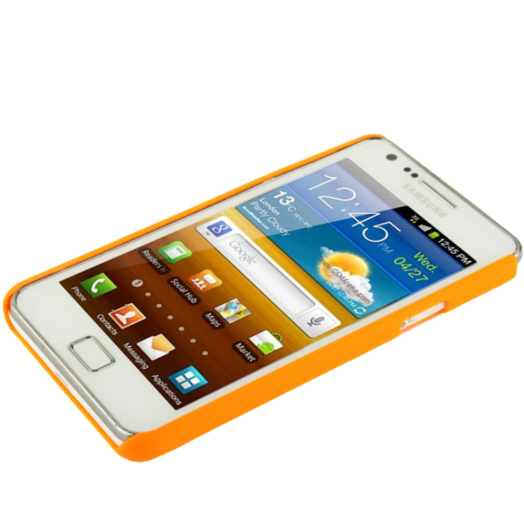 Anti-scratch Plastic Case with 360 Degree Rotation Angle Adjustment Viewing Holder for Galaxy S II / i9100