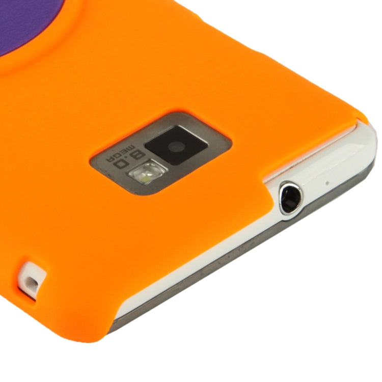 Anti-scratch Plastic Case with 360 Degree Rotation Angle Adjustment Viewing Holder for Galaxy S II / i9100