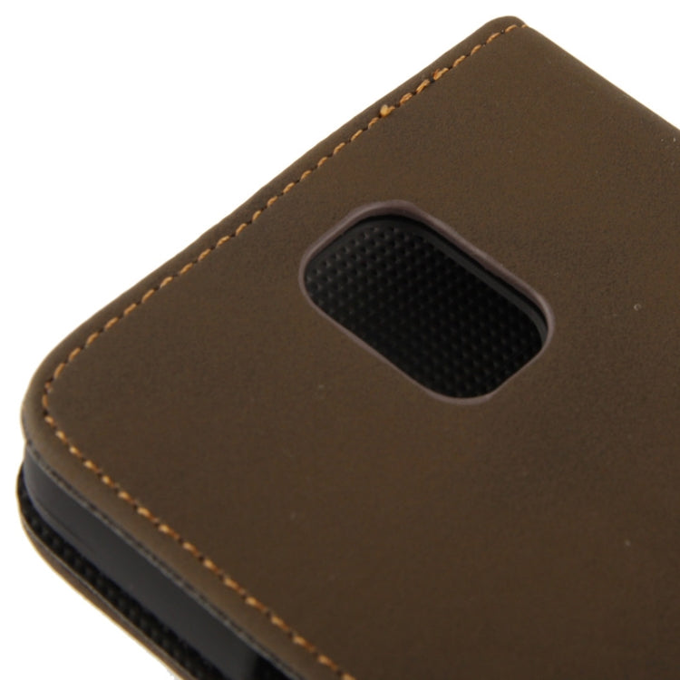 Attractive Scrub Surface Leather Case with Credit Card Slots & Holder for Galaxy Note III  / N9000