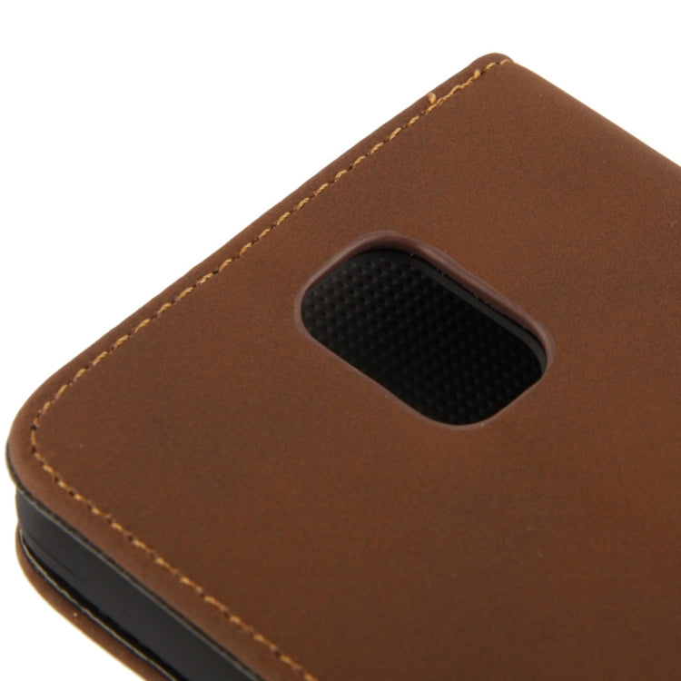 Attractive Scrub Surface Leather Case with Credit Card Slots & Holder for Galaxy Note III  / N9000