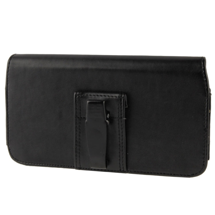 Wallet Style Leather Case with Belt Clip for Galaxy Mega 6.3 / i9200(Black)