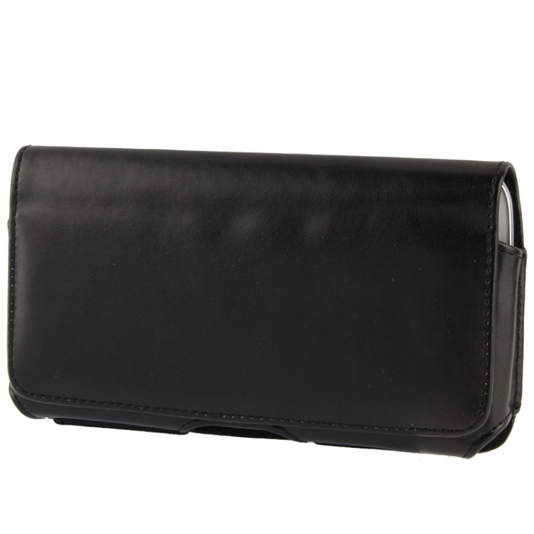 Wallet Style Leather Case with Belt Clip for Galaxy Mega 6.3 / i9200(Black)