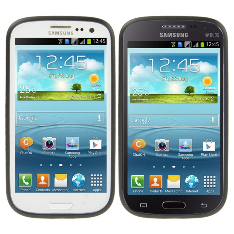 Crazy Horse Texture Paste Skin TPU Protective Case for Galaxy S III / i9300