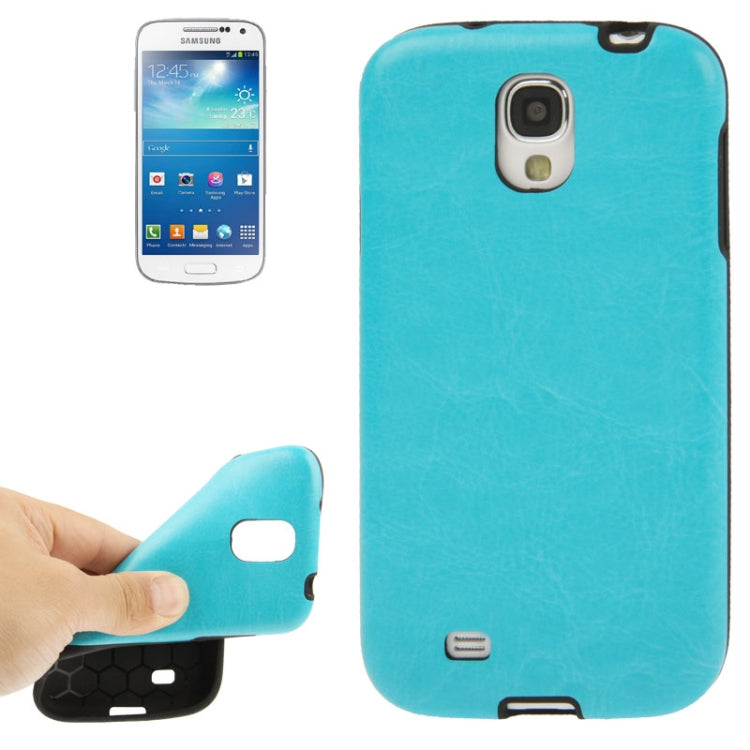 Crazy Horse Texture Paste Skin TPU Protective Case for Galaxy S IV / i9500