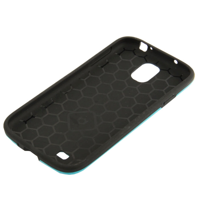 Crazy Horse Texture Paste Skin TPU Protective Case for Galaxy S IV / i9500
