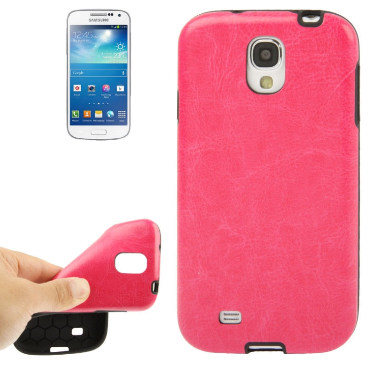 Crazy Horse Texture Paste Skin TPU Protective Case for Galaxy S IV / i9500