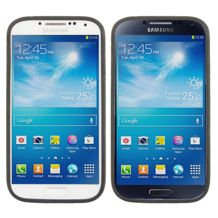 Crazy Horse Texture Paste Skin TPU Protective Case for Galaxy S IV / i9500