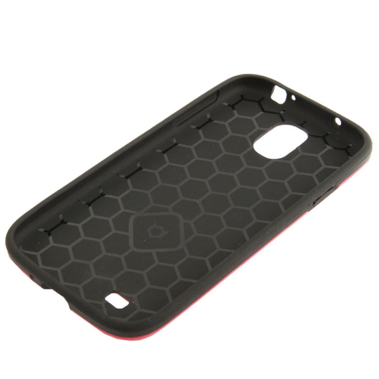Crazy Horse Texture Paste Skin TPU Protective Case for Galaxy S IV / i9500