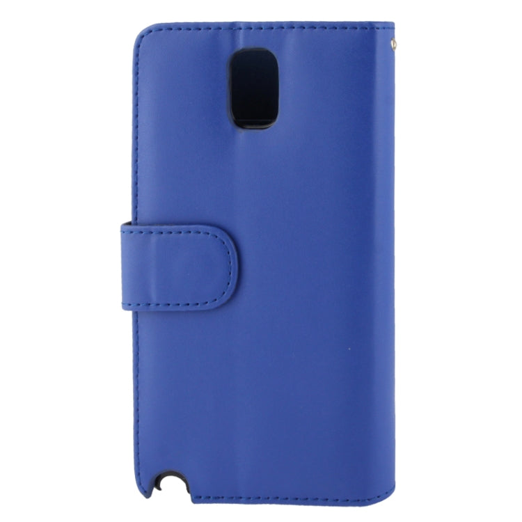 Soft Leather Case with Credit Card Slots & Holder for Galaxy Note III / N9000