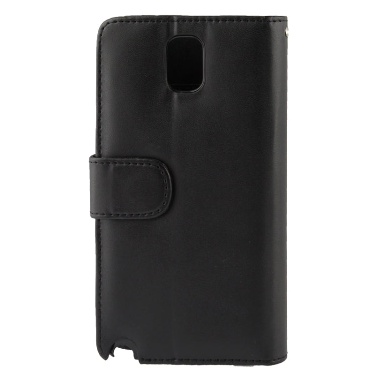 Soft Leather Case with Credit Card Slots & Holder for Galaxy Note III / N9000