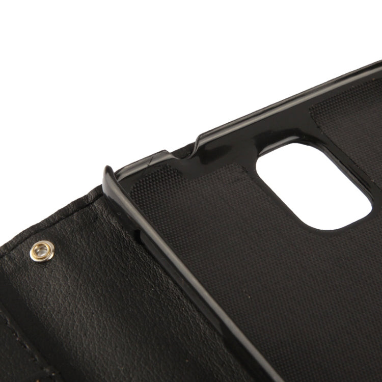Soft Leather Case with Credit Card Slots & Holder for Galaxy Note III / N9000