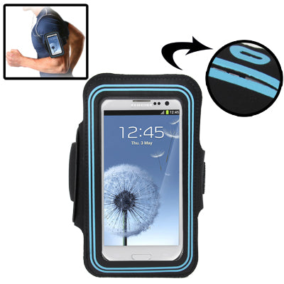 Sports Armband Case with Earphone Hole for Galaxy SIII / i9300