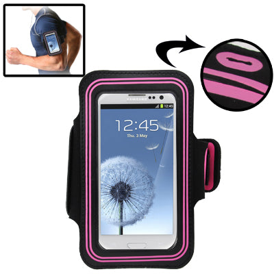 Sports Armband Case with Earphone Hole for Galaxy SIII / i9300