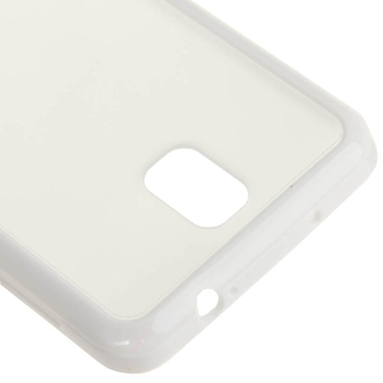 Frosted Transparent Plastic + TPU Frame Case for Galaxy Note III / N9000