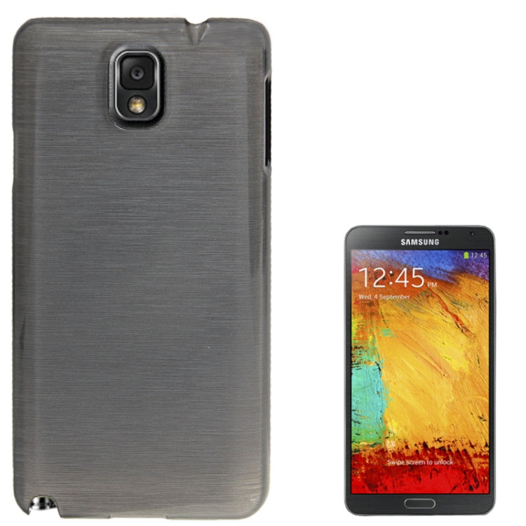 Brushed Texture Smooth Surface Plastic Case for Galaxy Note III / N9000