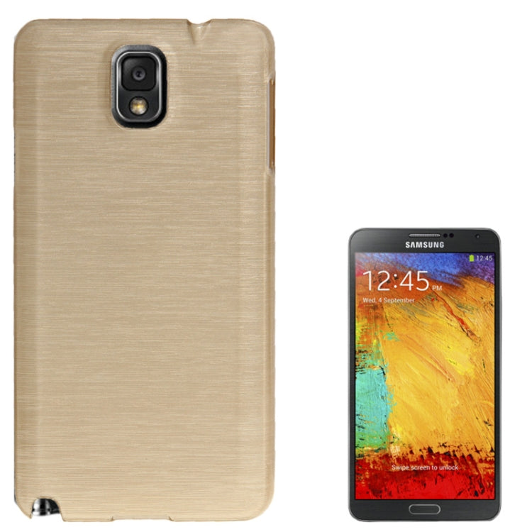 Brushed Texture Smooth Surface Plastic Case for Galaxy Note III / N9000