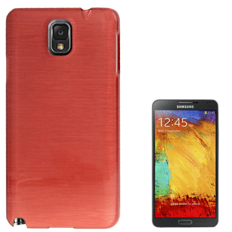 Brushed Texture Smooth Surface Plastic Case for Galaxy Note III / N9000
