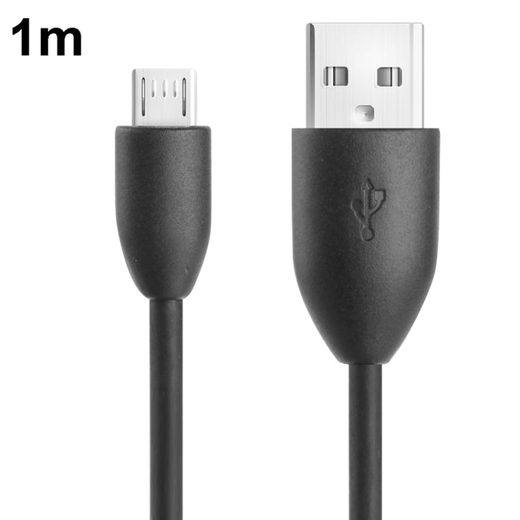 Bold Micro USB Data Transfer & Charging Cable for HTC One / M7 / X920e / One mini, Galaxy S6 / S IV / i9500 / i9300 / i9200(Black)