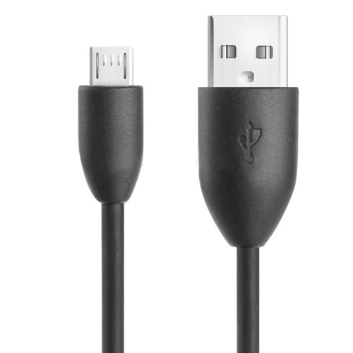 Bold Micro USB Data Transfer & Charging Cable for HTC One / M7 / X920e / One mini, Galaxy S6 / S IV / i9500 / i9300 / i9200(Black)