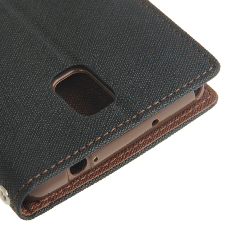 Cross Texture Leather Case with Credit Card Slots & Holder for Galaxy Note III / N9000