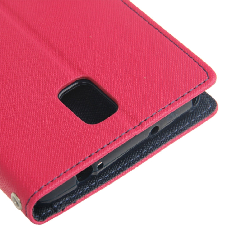 Cross Texture Leather Case with Credit Card Slots & Holder for Galaxy Note III / N9000
