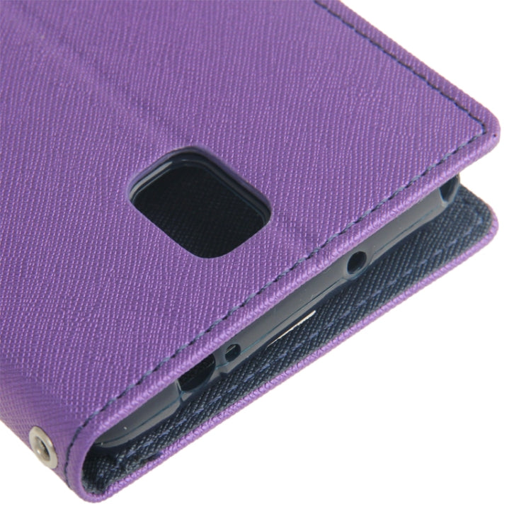 Cross Texture Leather Case with Credit Card Slots & Holder for Galaxy Note III / N9000