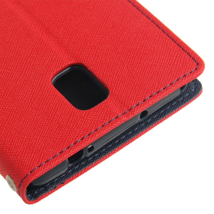 Cross Texture Leather Case with Credit Card Slots & Holder for Galaxy Note III / N9000