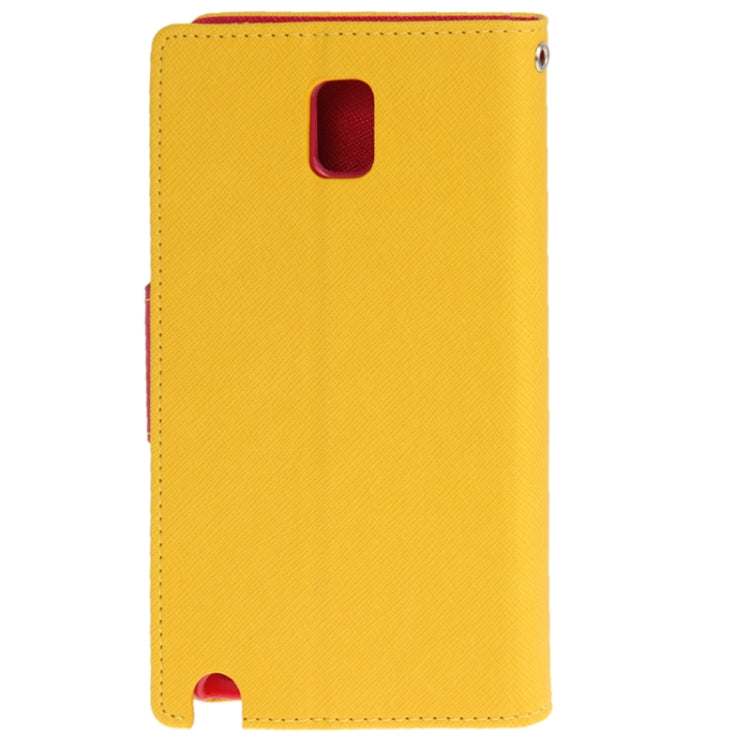 Cross Texture Leather Case with Credit Card Slots & Holder for Galaxy Note III / N9000