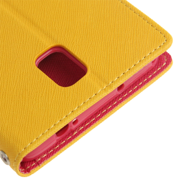 Cross Texture Leather Case with Credit Card Slots & Holder for Galaxy Note III / N9000