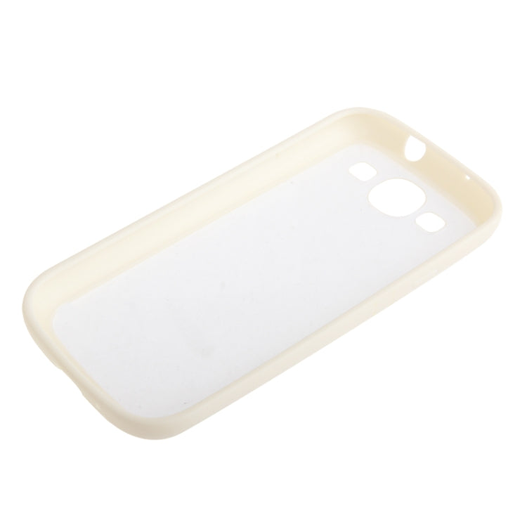 Transparent Plastic + TPU Frame Case for Galaxy S III / i9300