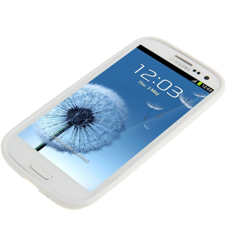 Transparent Plastic + TPU Frame Case for Galaxy S III / i9300