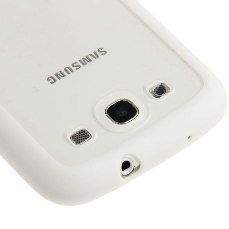 Transparent Plastic + TPU Frame Case for Galaxy S III / i9300