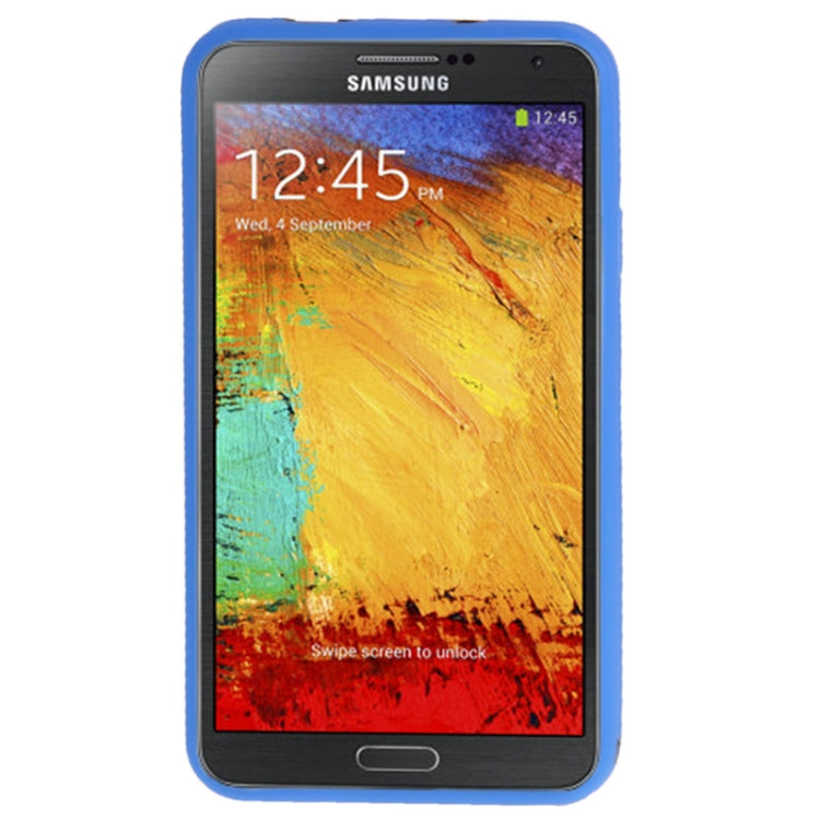 Plastic + Silicone Combination Case with Holder for Galaxy Note III / N9000