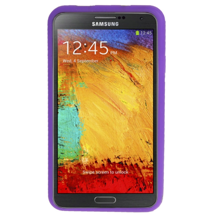 Plastic + Silicone Combination Case with Holder for Galaxy Note III / N9000