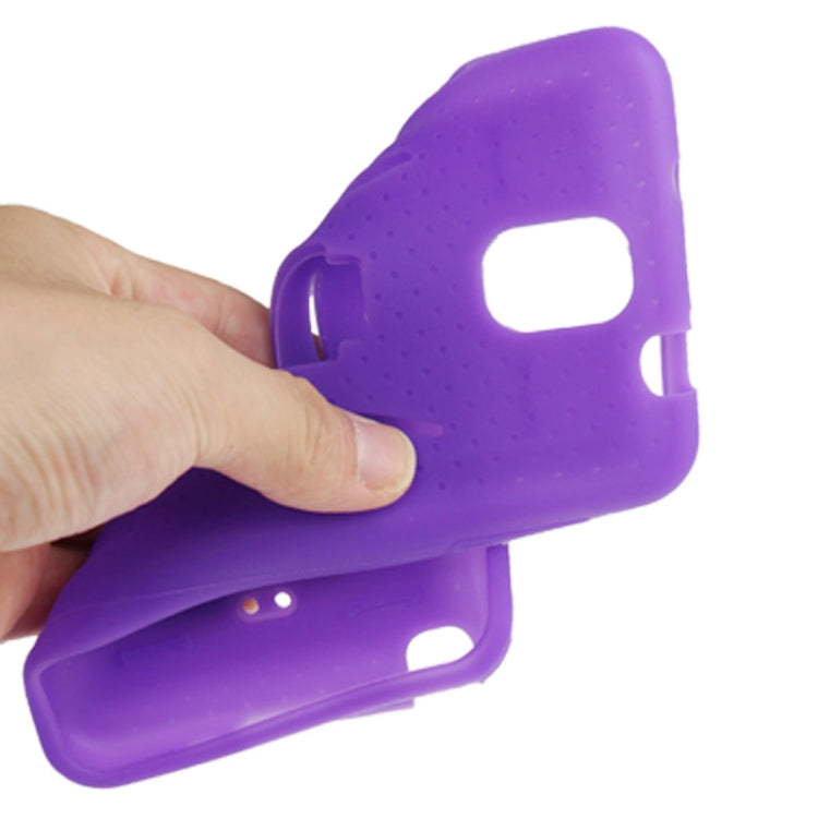 Plastic + Silicone Combination Case with Holder for Galaxy Note III / N9000