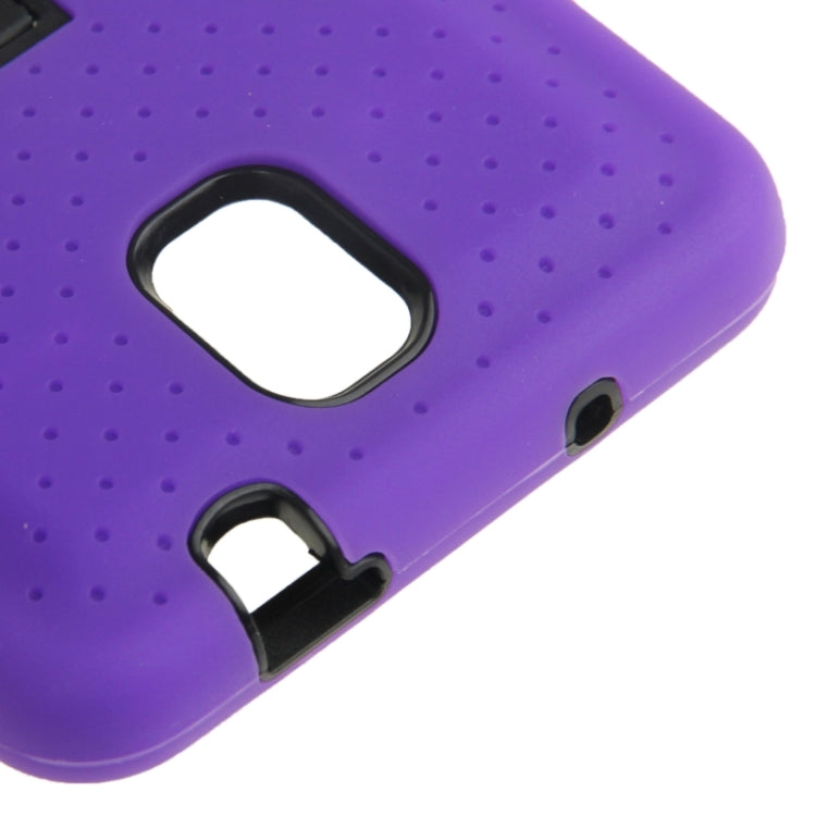 Plastic + Silicone Combination Case with Holder for Galaxy Note III / N9000